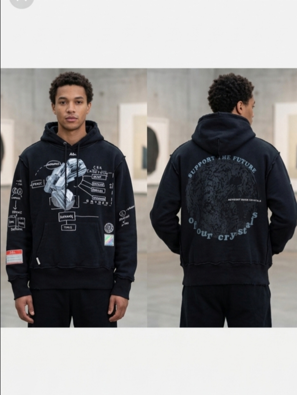 Advisory Board Crystals Hoodie "Support The Future Of Our Crystals" Adult Sz XXL